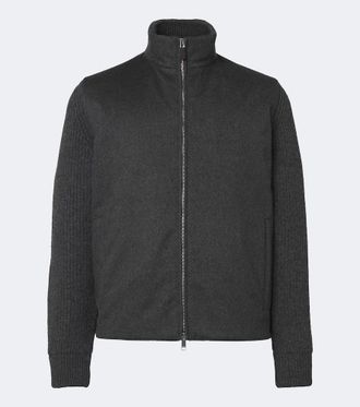 Ermenegildo Zegna Cashmere zip-up cardigan