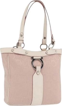 Ferragamo Pre-owned Tote Bag - Dames - Vintage Schoudertas - Roze - ONE Size - Vintage