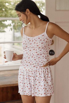 Papinelle Sleepwear Imogen 100% Cotton Pointelle Cami