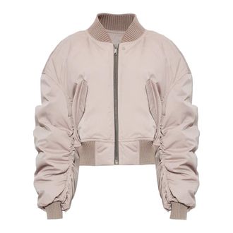 Rick Owens Jassen, Dames, Roze, M, Katoen, Gewatteerde Bomberjack