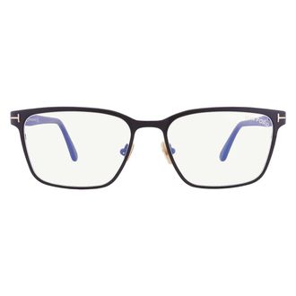 Tom Ford Blue Light Block Square Mens Eyeglasses FT5733-B 002 55