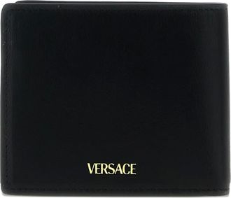 Versace Portafoglio V-logo - Nero