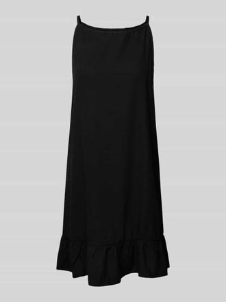 Vero Moda Minikleid aus Viskose-Leinen-Mix Modell MYMILO in Black, Größe XS