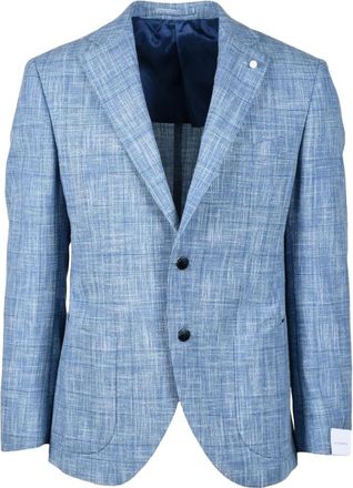 Luigi Bianchi Mantova Uomo, Giacche, Blu, L, new