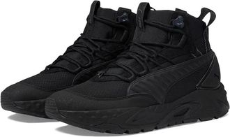 Puma Womens Puma RS-Trck Mid 395140-01 Sneaker Black Lifestyle Shoes RHS7669