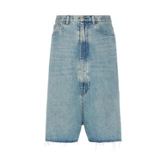 Maison Margiela Denim Shorts, male, Blue, Size: W30 Denim Shorts