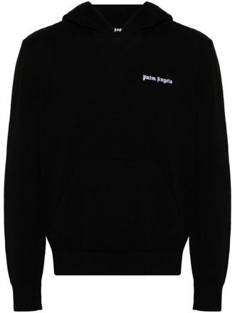 Palm Angels Felpa con cappuccio - Nero