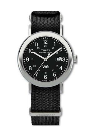 Timex TW2W86100 Mens Weekender Watch - Silver - One Size