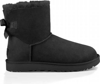 UGG Womens Mini Bailey Bow Ii Boot In Black