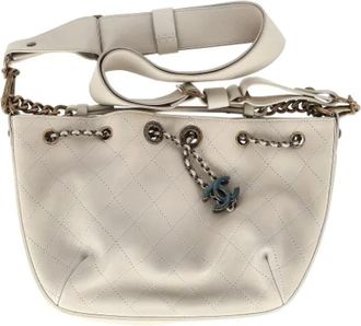 Chanel Borsa a spalla Pre-owned CC Paris-Rome - - Pre-owned - Donna - Bianco - ONE SIZE