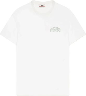 GCDS Camiseta Logo Lounge - Tops - Hombre - Blanco - 2XL