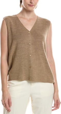 Eileen Fisher Eileen Fisher Wool V-Neck Vest