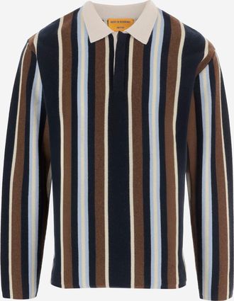 Guest In Residence Gestreiftes Kaschmir-Poloshirt von Guest In Residence