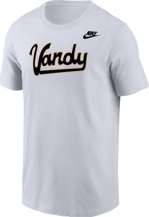 Nike Vanderbilt Commodores Nike Mens Football T-Shirt in White | M11332P393VDUN-WHT