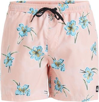 Quiksilver Boardshorts QUIKSILVER Everyday Straight 15, Herren, Gr. XL, peach parfait backyards, Obermaterial: 100% Microfaser;, Hosen Boardshorts