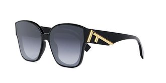 Fendi FE40098I 01W Womens Sunglasses Black Size 63