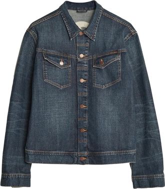 Nudie Jeans Conny Denim Jacket - Heren - Spijkerjassen - Blauw - S - Denim - Jassen