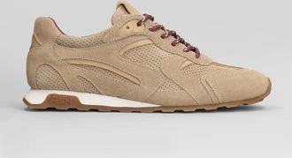 Ash Kasar Sneakers In Beige Suede