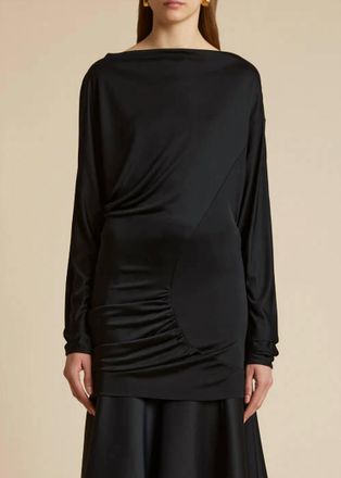 Khaite Ciro Top In Black