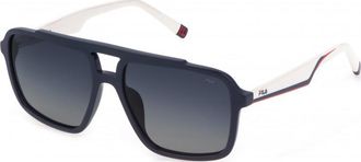 Fila Womens SFI460-57D82P SFI460 57 57D82P Sunglasses - Blue - One Size