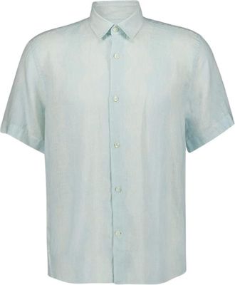 Frescobol Carioca Cabana Stripe Castro Linen Shirt
