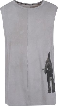 Ziggy Chen Sleeveless Tops - Heren - Tops zonder mouwen - Grijs - S - Tops