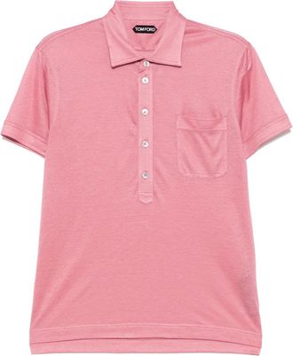 Tom Ford Polo a maniche corte - Rosa