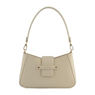 Pourchet Fleuves Schoudertas - Dames - Tassen - Beige - Maat: ONE Size Leer
