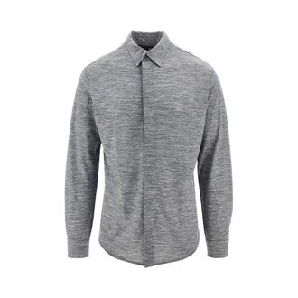 Emporio Armani Wool jersey shirt Man XL