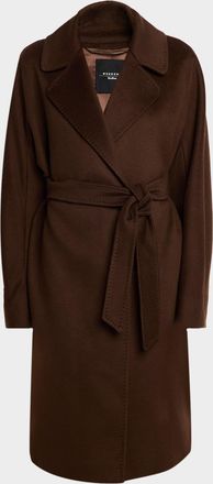 Max Mara Corte Belted Wool Wrap Coat