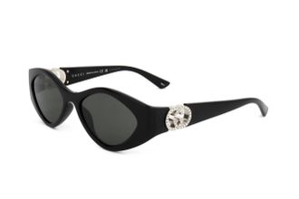 Gucci Grey Cat Eye Ladies Sunglasses GG2121S 002 52