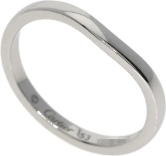 Cartier Platinum 950 Band Ring (Pre-Owned)