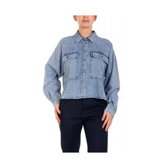 Max Mara Mujer, Blusas y Camisas, Azul, Talla: XS