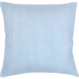 Anaya with Love So Soft Linen Euro Pillow with Down Alternative Insert in Light Blue at Nordstrom, Size 26X26