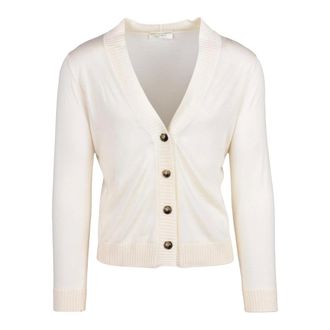 FILIPPO DE LAURENTIIS Cardigan con scollo a V - - Knitwear - Uomo - Bianco - M