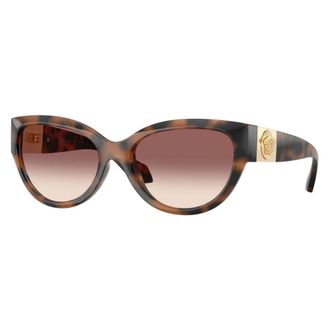 Versace Ve4524U Cat Eye Zonnebril - Dames - Accessoires - Bruin - Maat: 56 MM