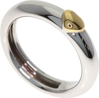 Tiffany & Co. Yellow Gold (18K) White Gold (18K) Band Ring (Pre-Owned)