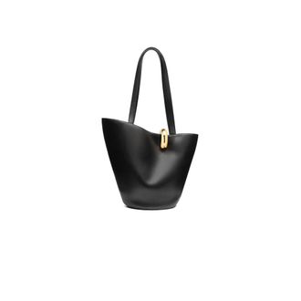 Jacquemus Shoulder Bags, female, Black, Size: ONE SIZE Le Bambola Moyen