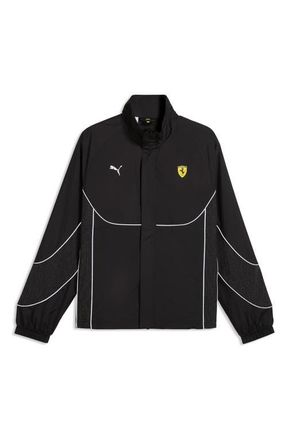 Puma Scuderia Ferrari Windbreaker in Puma Black at Nordstrom, Size Xx-Large