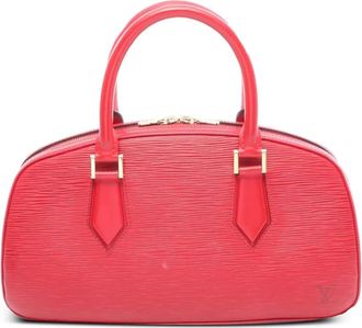 Louis Vuitton Borsa a mano Jasmine in pelle Épi 1997 - Rosso