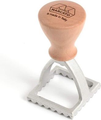 Marcato Classic Ravioli Maker Stamp, Square, 2-Inch in Silver at Nordstrom