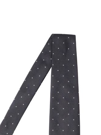 Tom Ford Mens Ties Black Silk Mulberry