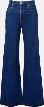 Slvrlake Denim Jeans Grace a gamba larga e vita alta