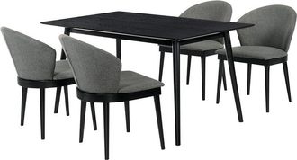 Armen Living Westmont And Juno 5pc Dining Set