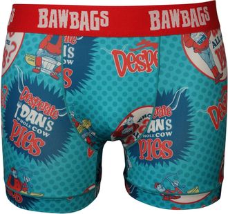Bawbags Desperate Dan - Cow Pie Technical Boxer Shorts XXL - New for Him Men Boys All Ages 95% Cotton Multicolour