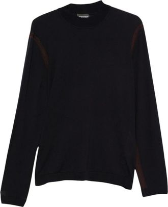 Emporio Armani Pullover - - Knitwear - Uomo - Nero - L
