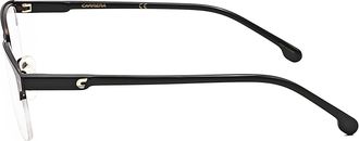 Carrera CARRERA2019T09Q50 Half-Rim Metal & Acetate Eyeglasses - Black