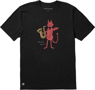 Life is good Crusher T-Shirt
