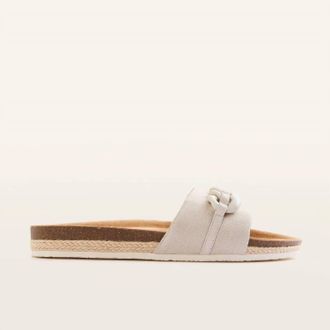 FRANKiE4 Womens Quinn Ii Sandal In Linen