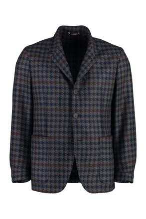 Canali Wool-Cashmere Blend Two-Button Blazer